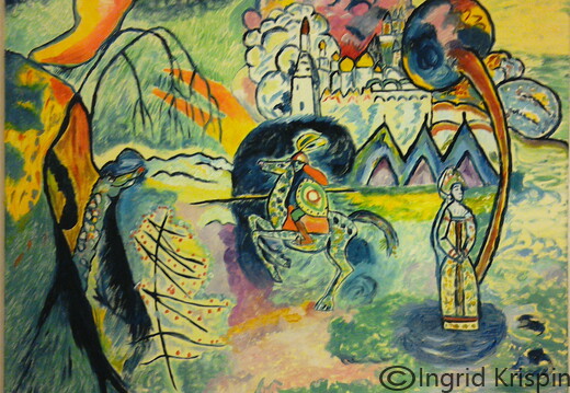 St.Georg nach Wassily Kandinsky 135€
